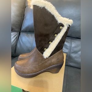 Women’s JBU Brown Calf Length Boot